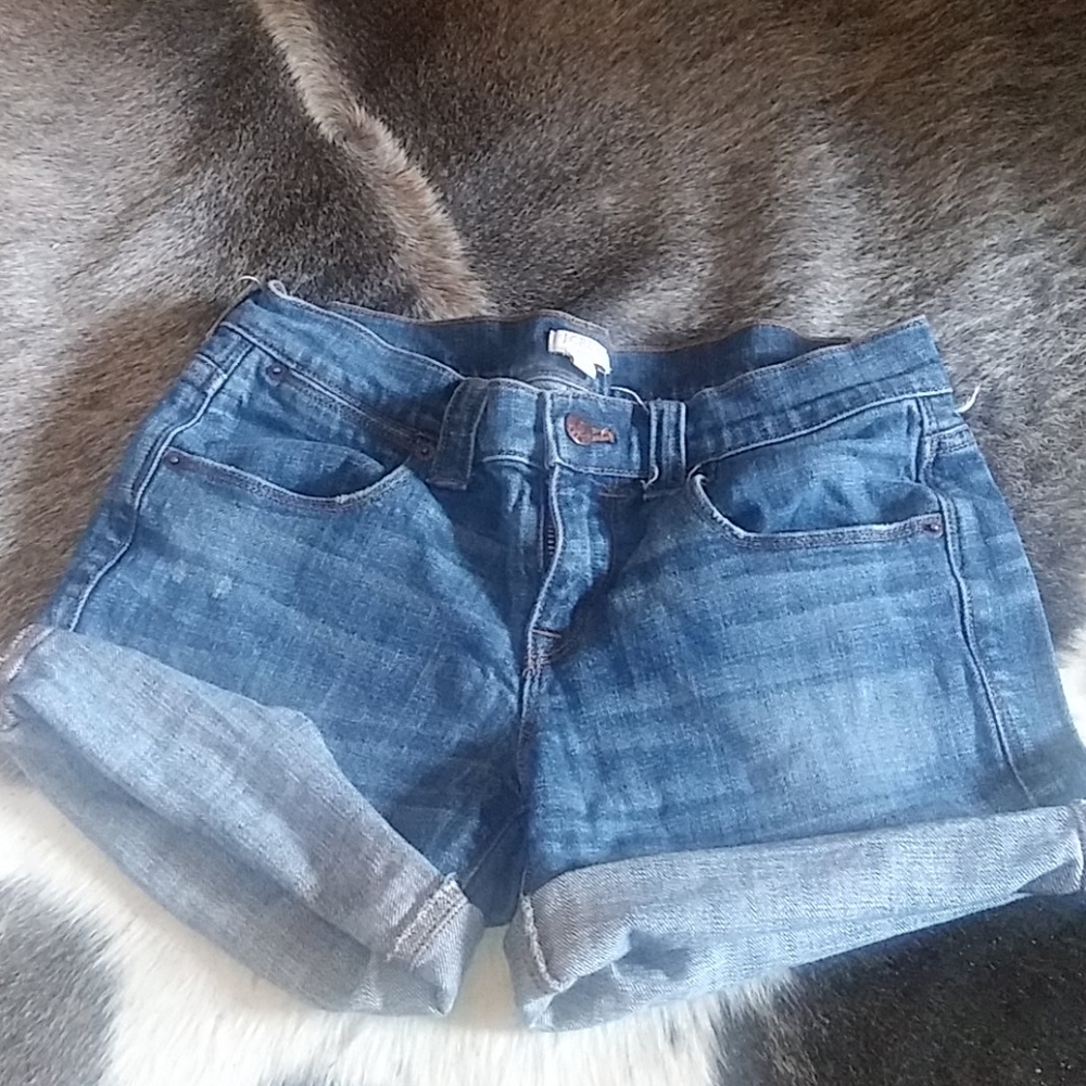 J. Crew jean shorts